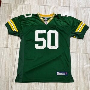 NFL Green and Yellow Reebok Jersey